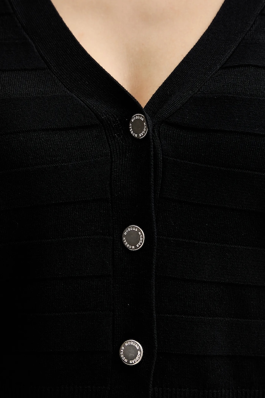 Morgan kardigan MENTHI czarny