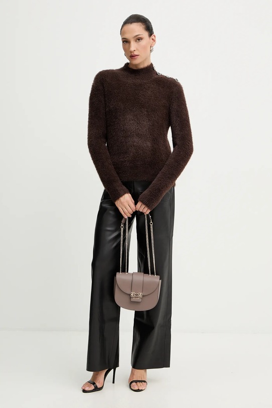 Morgan sweter MFENNY brązowy AW25