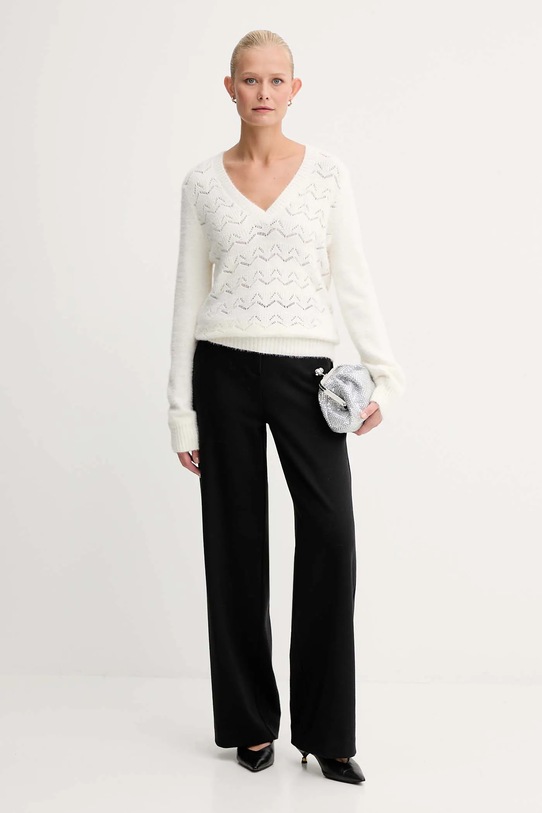 Morgan sweter MLILOU beżowy AW25