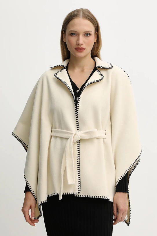 Morgan poncho pozostałe beżowy 5BELCO