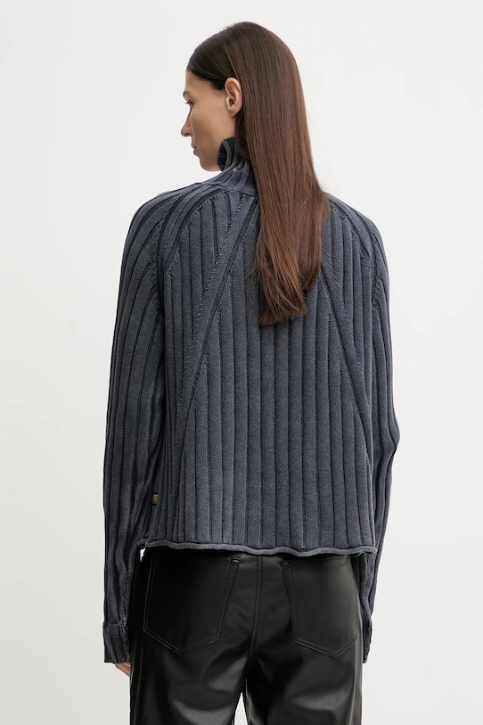 Odzież G-Star sweter bawełniany 0 D27172.D630 niebieski