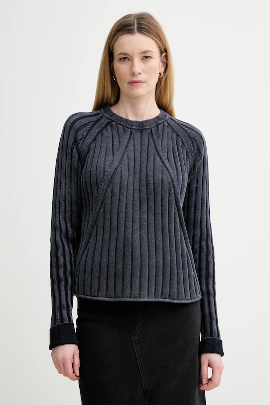 G-Star pulover de bumbac subtiri albastru D27725.D630