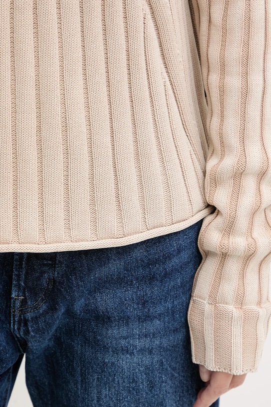 G-Star sweter bawełniany 0 D27725.D630 beżowy