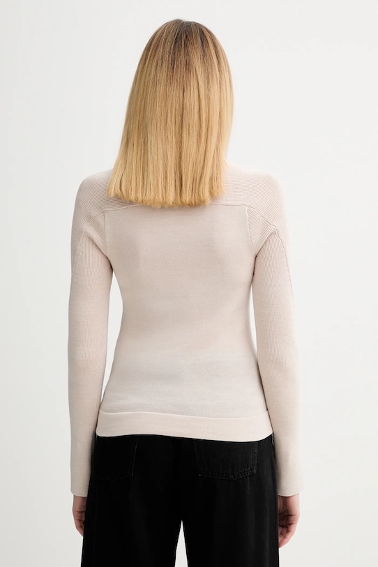 Odzież G-Star sweter wełniany 0 D27712.B692 beżowy