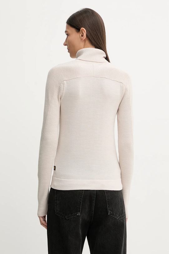 Odzież G-Star sweter wełniany 0 D27713.B692 beżowy