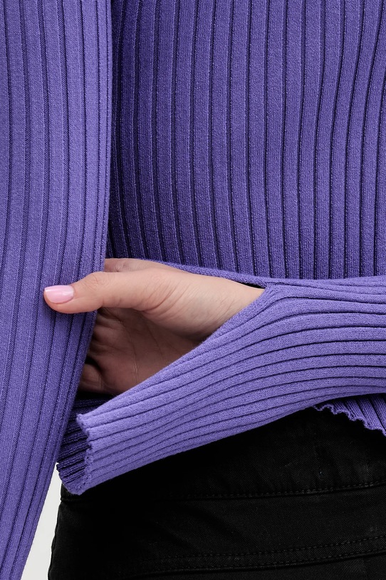 Hugo Blue sweter 50548163 fioletowy