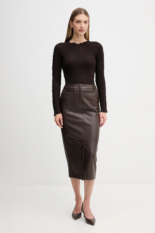 Pedro del Hierro sweter 3512918 brązowy AW25
