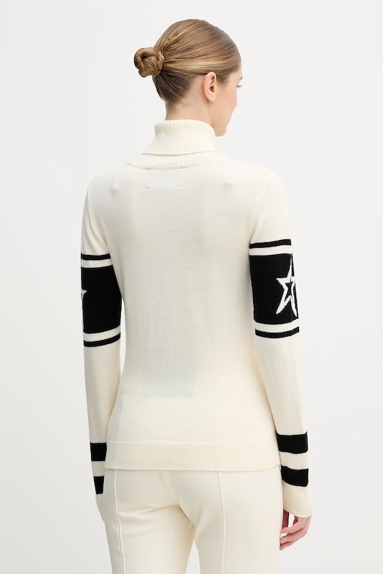 Odzież Perfect Moment sweter z wełny merino Schild W3000075 beżowy