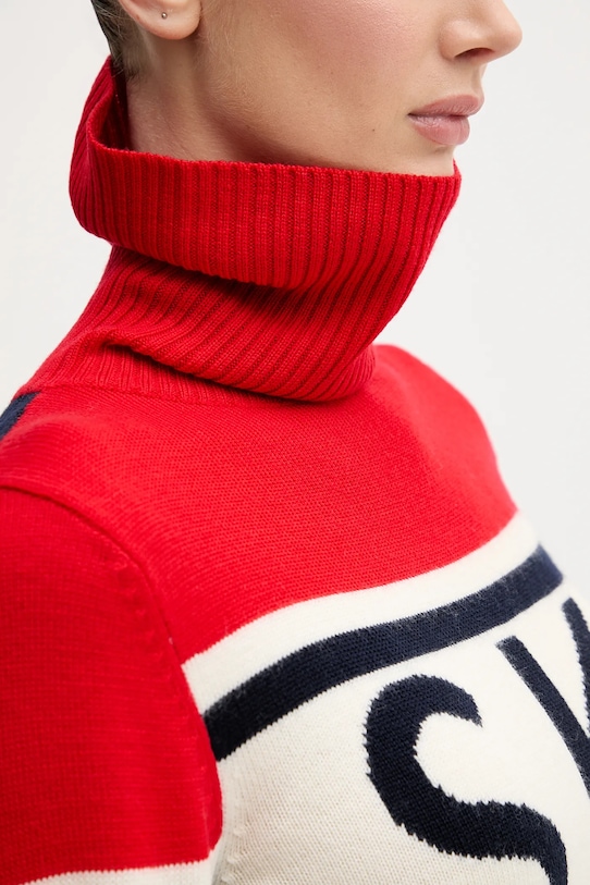 Perfect Moment sweter z wełny merino Schild W3000075 granatowy