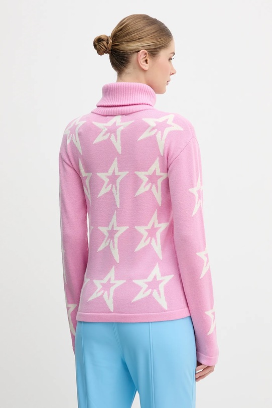 Odzież Perfect Moment sweter wełniany Star Dust W3000090 różowy