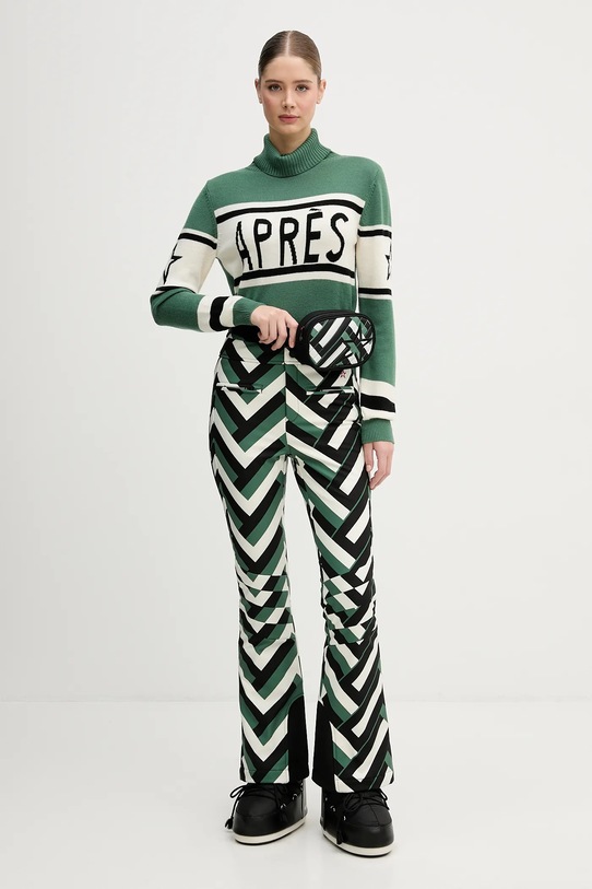 Perfect Moment sweter wełniany Apres W3001034 zielony AW25