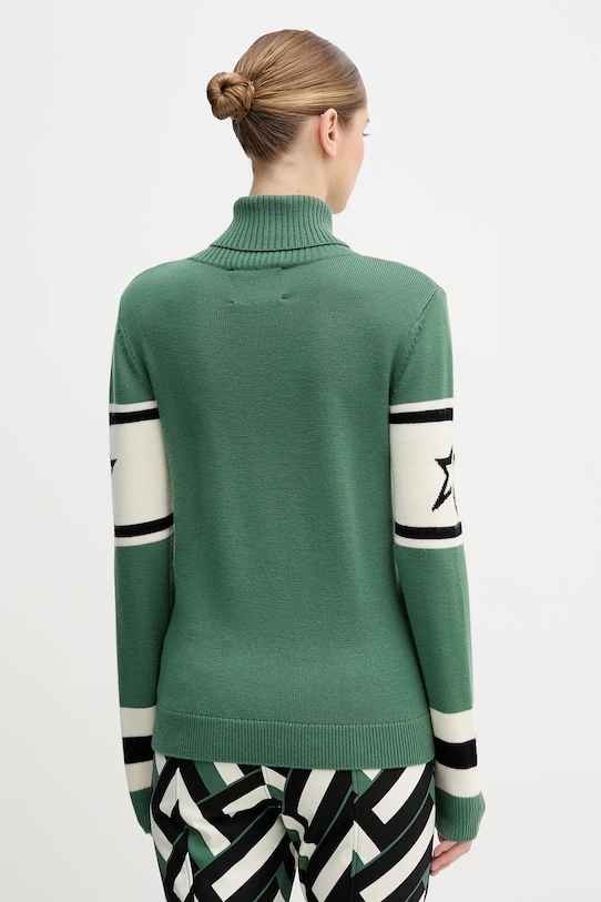 Odzież Perfect Moment sweter wełniany Apres W3001034 zielony