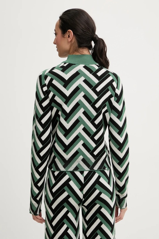 Odzież Perfect Moment sweter wełniany La Tour W3001210 zielony