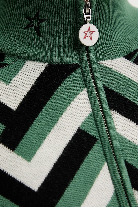 Perfect Moment sweter wełniany La Tour W3001210 zielony