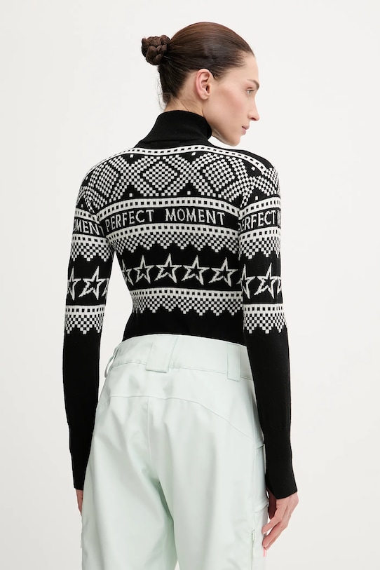 Odzież Perfect Moment body wełniane W3001250 czarny