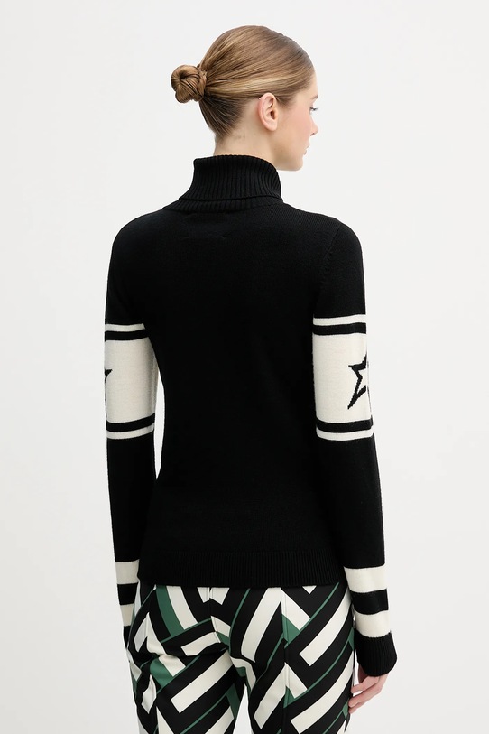 Odzież Perfect Moment sweter wełniany Cortina W3001273 czarny