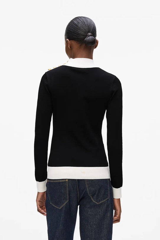 Pulover Karl Lagerfeld A4W18038 crna AW25