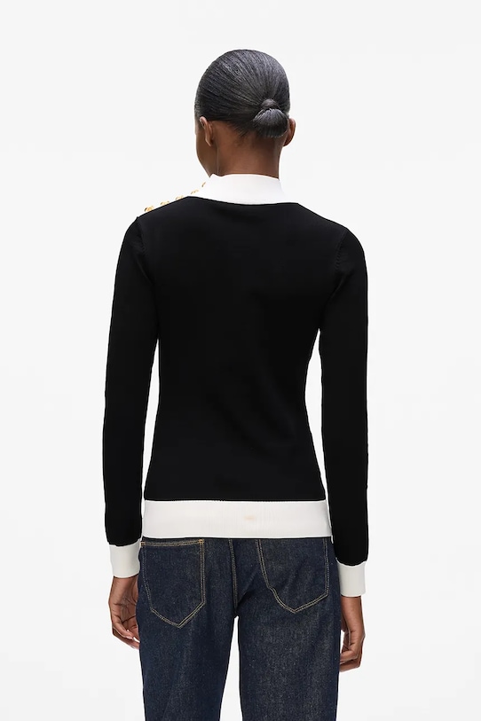 Sveter Karl Lagerfeld A4W18038 čierna AW25