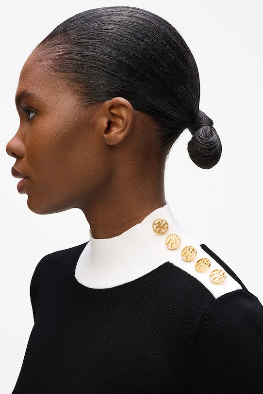 Oblečenie Sveter Karl Lagerfeld A4W18038 čierna