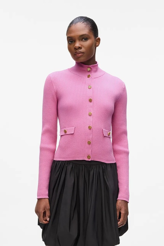 Karl Lagerfeld cardigan uni roz A4W18040