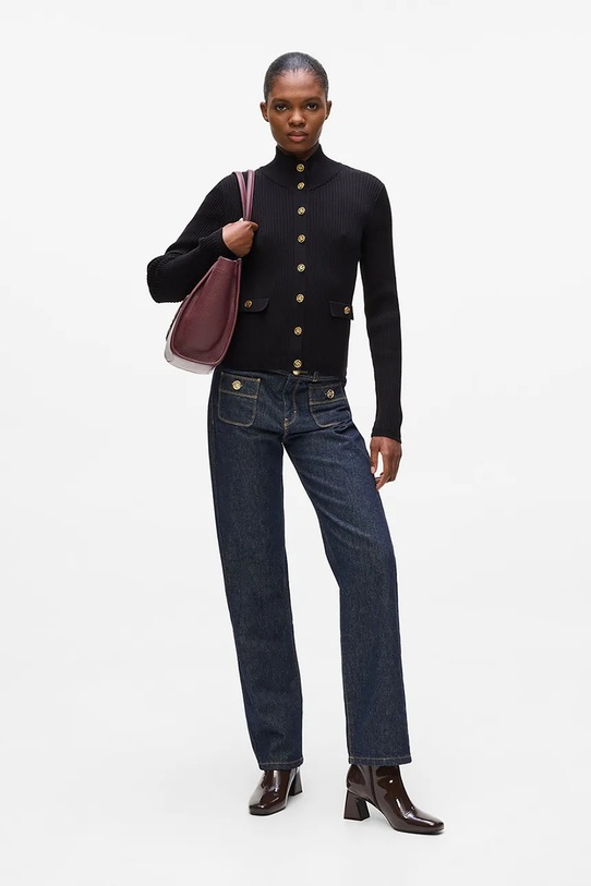 Karl Lagerfeld cardigan negru A4W18040