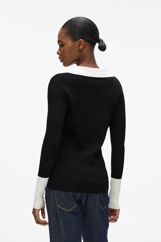 Karl Lagerfeld pulover A4W18043 negru AW25