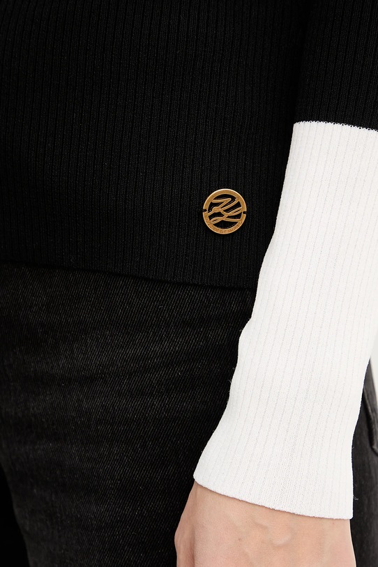 Svetr Karl Lagerfeld A4W18043 černá