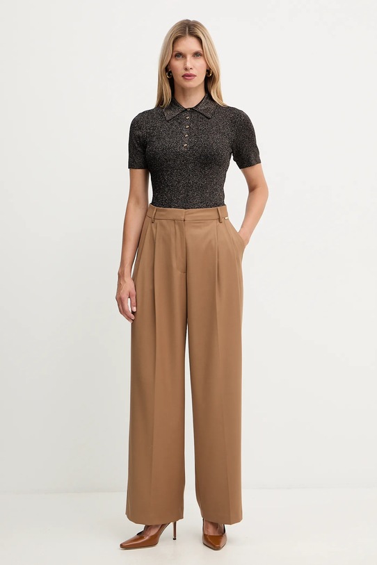 Karl Lagerfeld bluzka A4W18053 czarny AW25