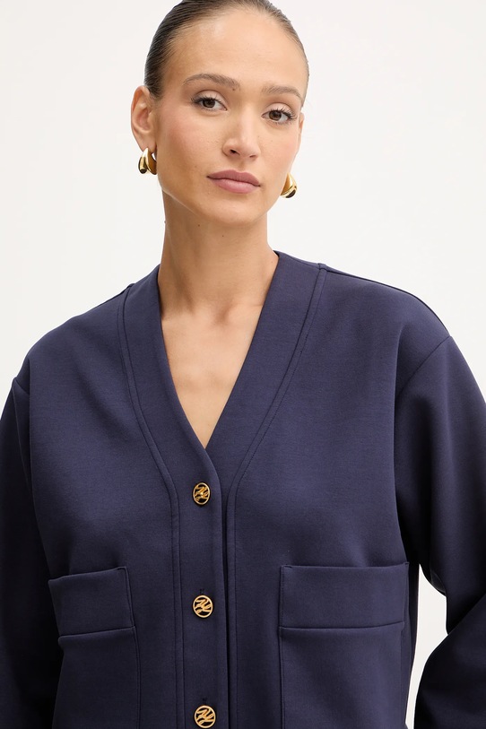 Karl Lagerfeld kardigan granatowy A4W20034