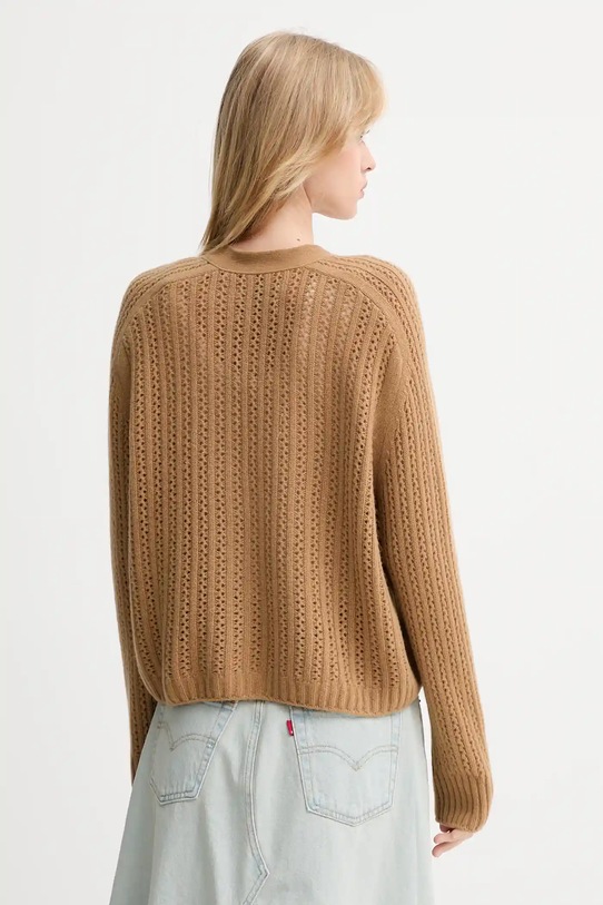 Îmbrăcăminte Marc O'Polo cardigan din lână 508605461075 bej