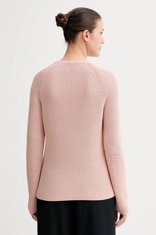 Odzież Marc O'Polo sweter bawełniany 508605960097 różowy