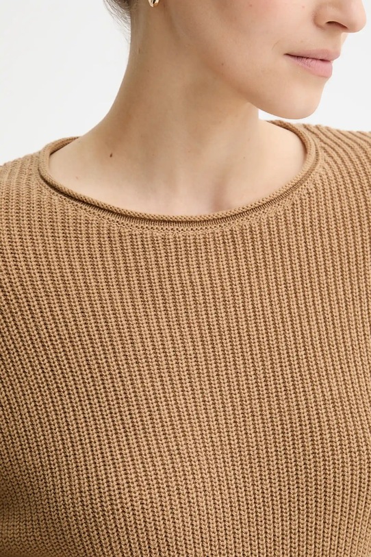Marc O'Polo sweter bawełniany 508605960171 beżowy