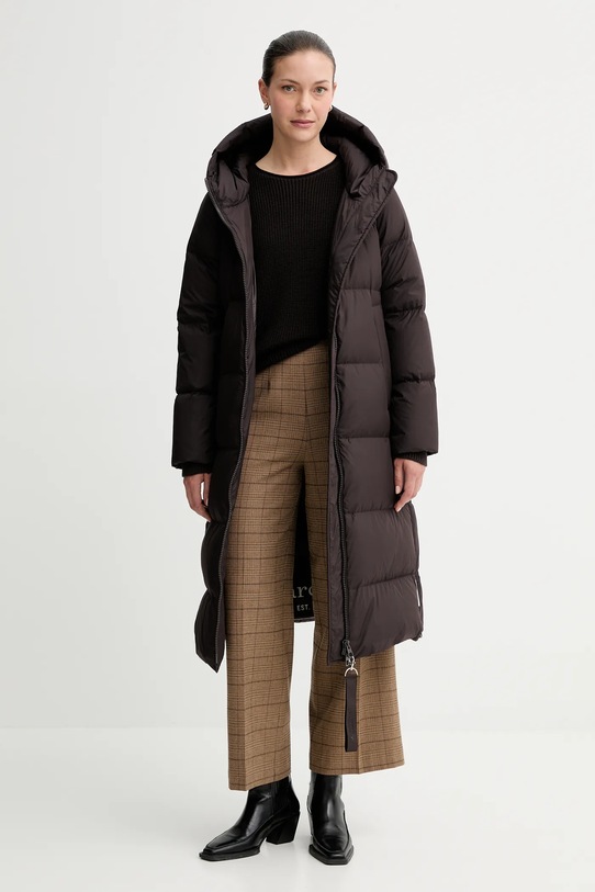 Бавовняний светр Marc O'Polo 508605960171 коричневий AW25