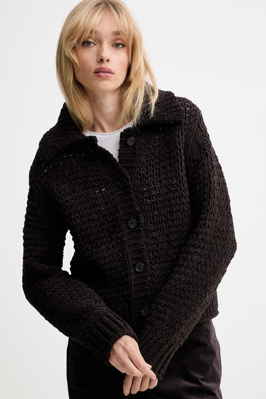 Marc O'Polo kardigan brązowy 508607661083