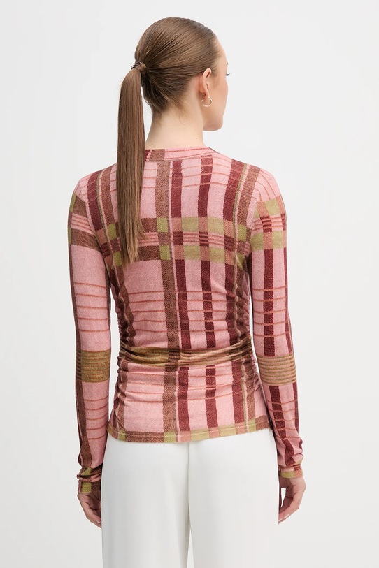 Одяг Вовняний светр Barbour x Farm Rio LKN1716 рожевий