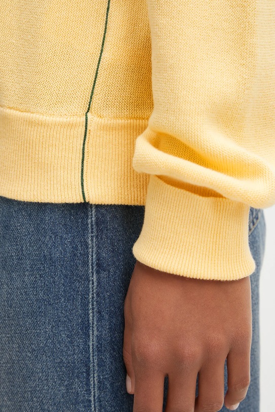 Lacoste wool blend jumper AF4158 yellow