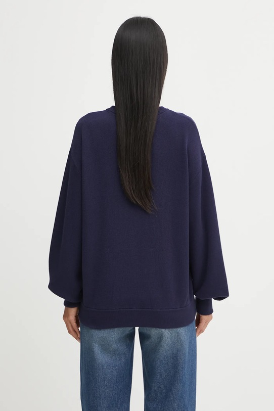 Îmbrăcăminte Lacoste pulover de lână AF4158 bleumarin