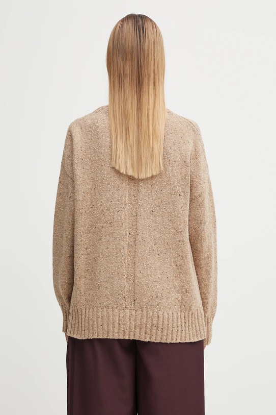 Odjeća Vuneni pulover Barbour Lavensdale Crew Knitted Jumper LKN1569YE55 smeđa