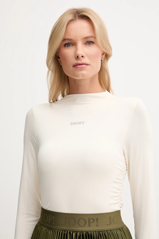 Dkny longsleeve bej DJ5T1565