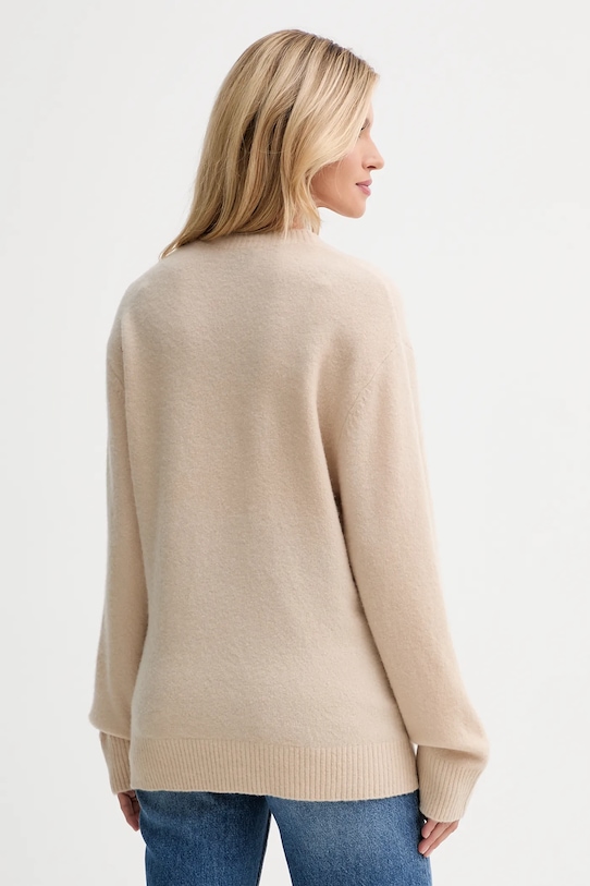 Odzież ISABELLE BLANCHE kardigan z dodatkiem wełny IS25FW.M152.F007 beżowy