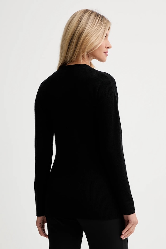 Odzież ISABELLE BLANCHE kardigan z dodatkiem wełny IS25FW.M154.F008 czarny