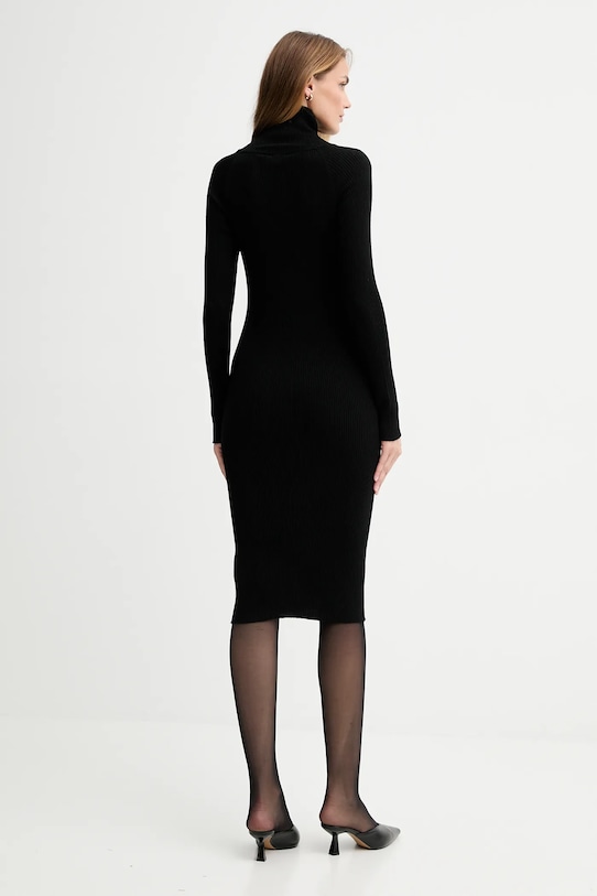 Odzież ISABELLE BLANCHE sukienka wełniana IS25FW.M165.F009 czarny