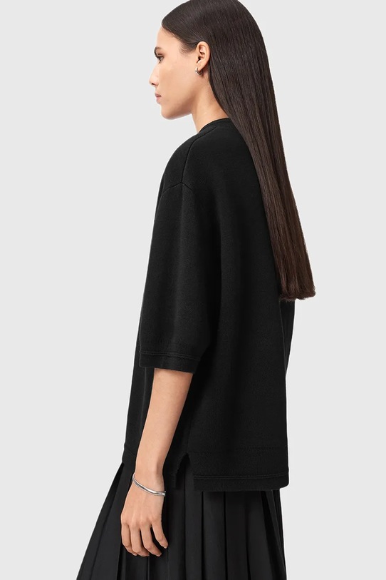 Odzież AllSaints sweter NIKA W011KD czarny