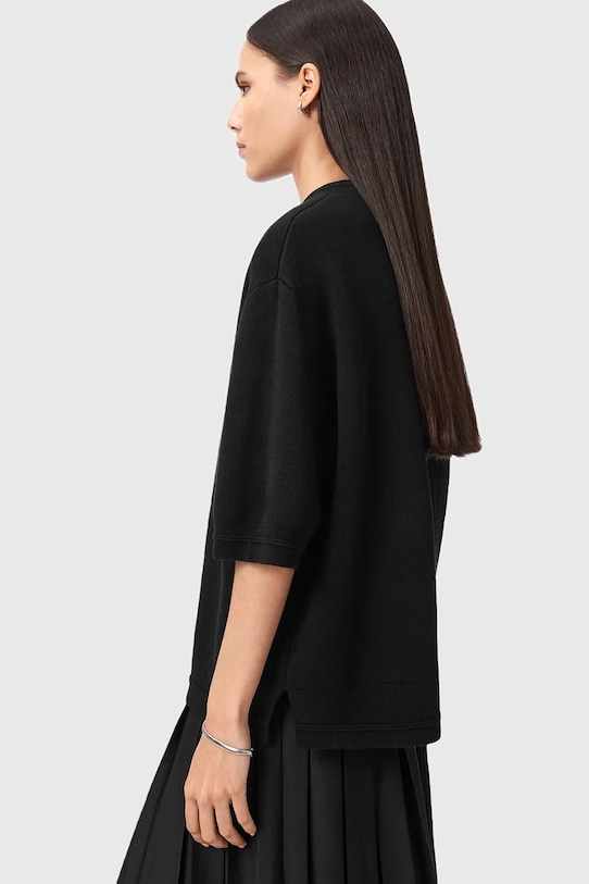 Oblečenie Sveter AllSaints NIKA W011KD čierna