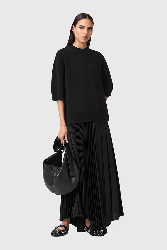 Sveter AllSaints NIKA W011KD čierna