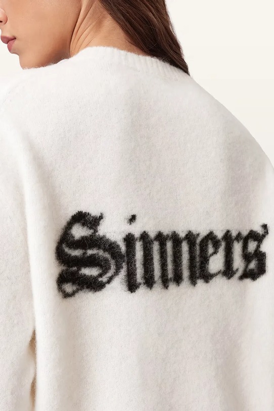 Îmbrăcăminte AllSaints pulover din amestec de lână SAINTS W100KD negru