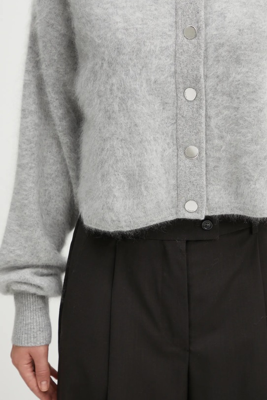 Sportmax cashmere cardigan ERCOLE gray 2522316012600