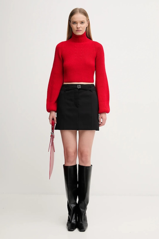 Вълнен пуловер Sportmax MARMO 2522366092600 червен