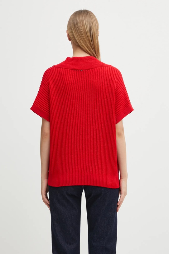 Sportmax sweter wełniany TAY 2522366192600 czerwony