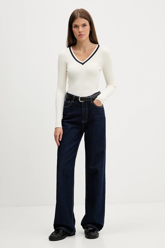 Guess Jeans sweter W5BR05.Z3P32 beżowy AW25